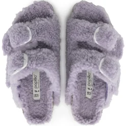 Clearance Arizona Big Buckle Pelliccia Di Agnello Donna Plateau