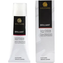 Clearance Brilliant Cream Nero Donna Cura Della Scarpa