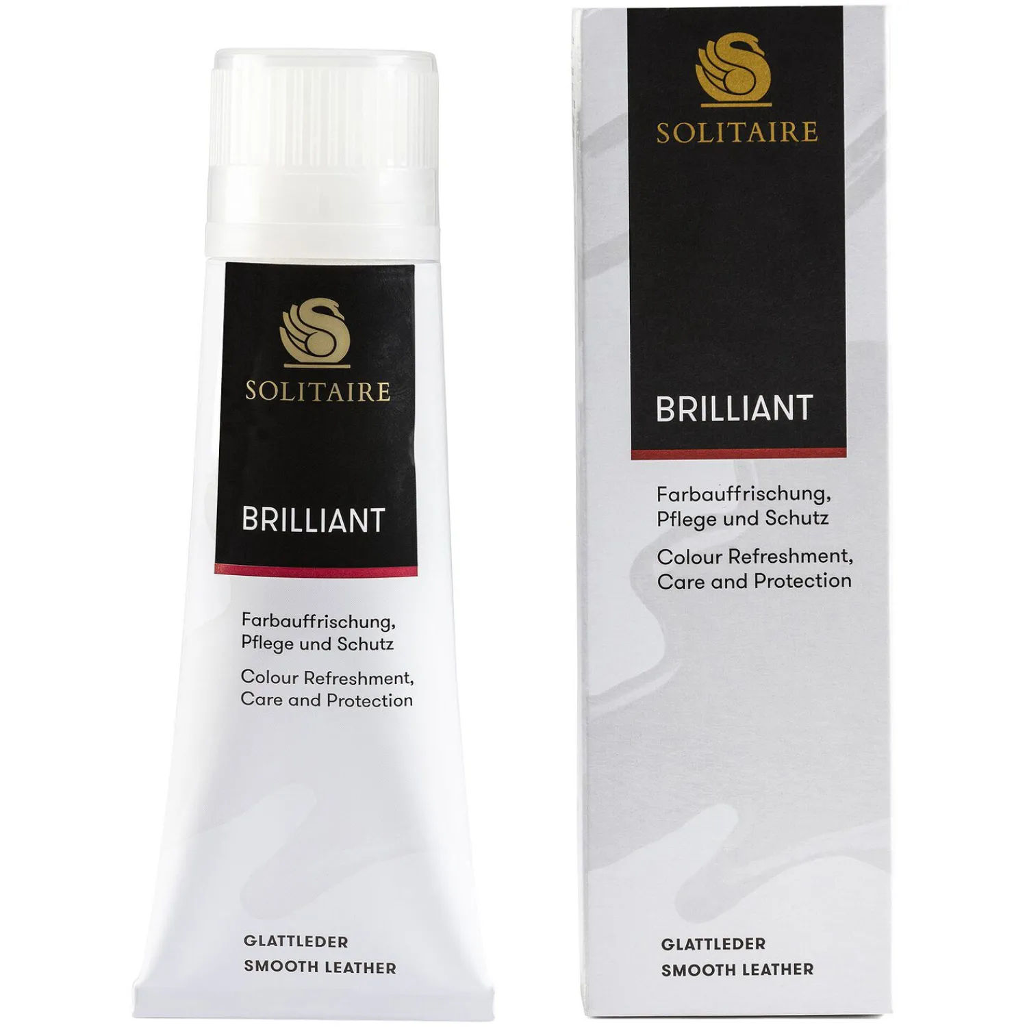 Clearance Brilliant Cream Nero Donna Cura Della Scarpa