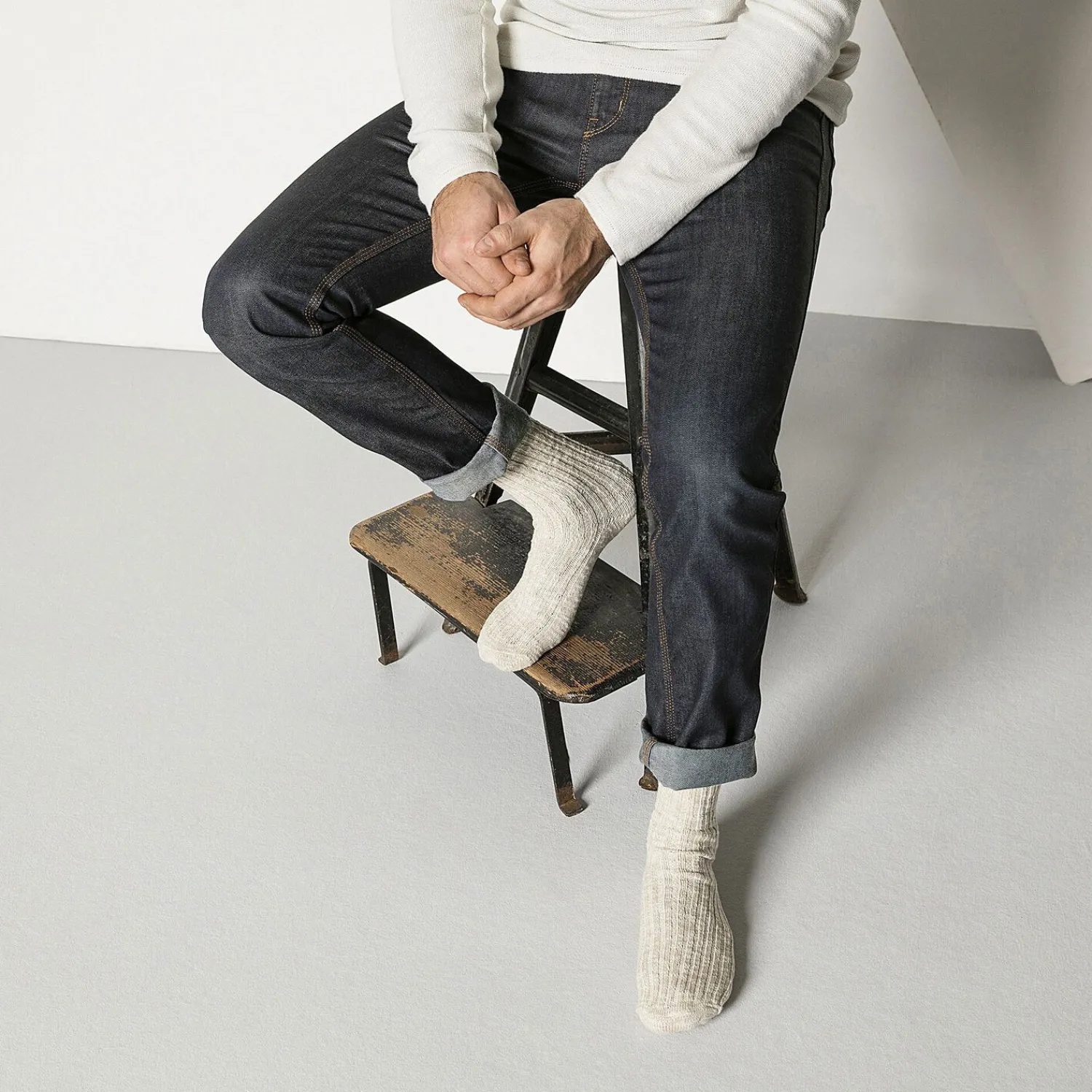 Cheap Cotton Slub Uomo Uomo Calze