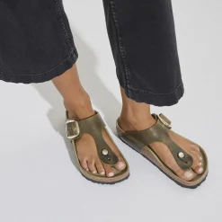 Clearance Gizeh Big Buckle Donna Infradito