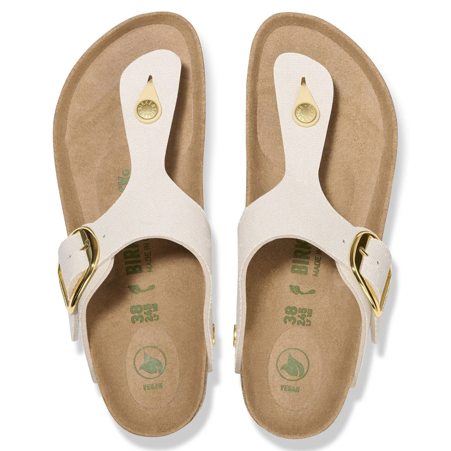 Best Gizeh Big Buckle Rivet Logo Donna Infradito