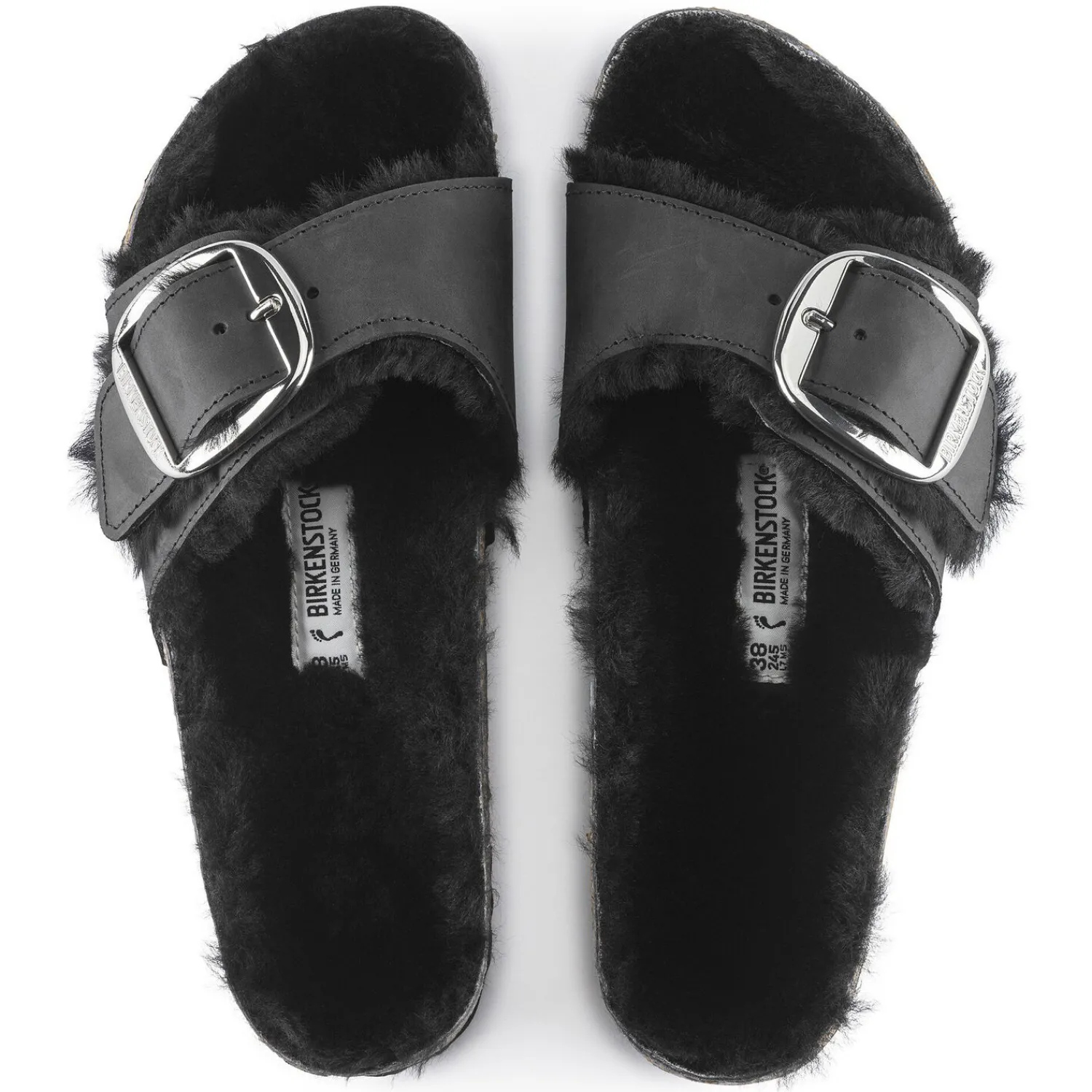 Online Madrid Big Buckle Pelliccia Di Agnello Donna Un Cinturino