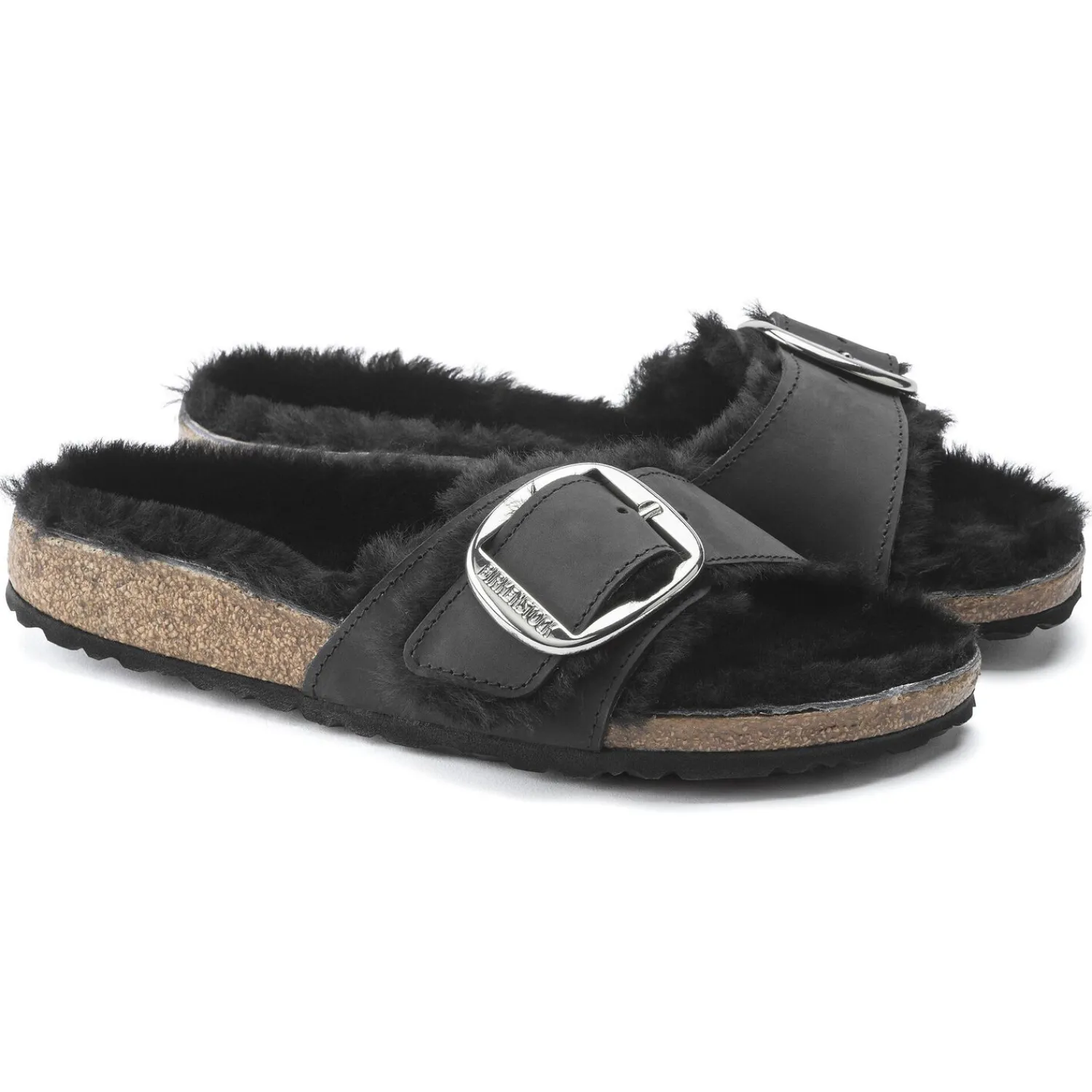 Online Madrid Big Buckle Pelliccia Di Agnello Donna Un Cinturino