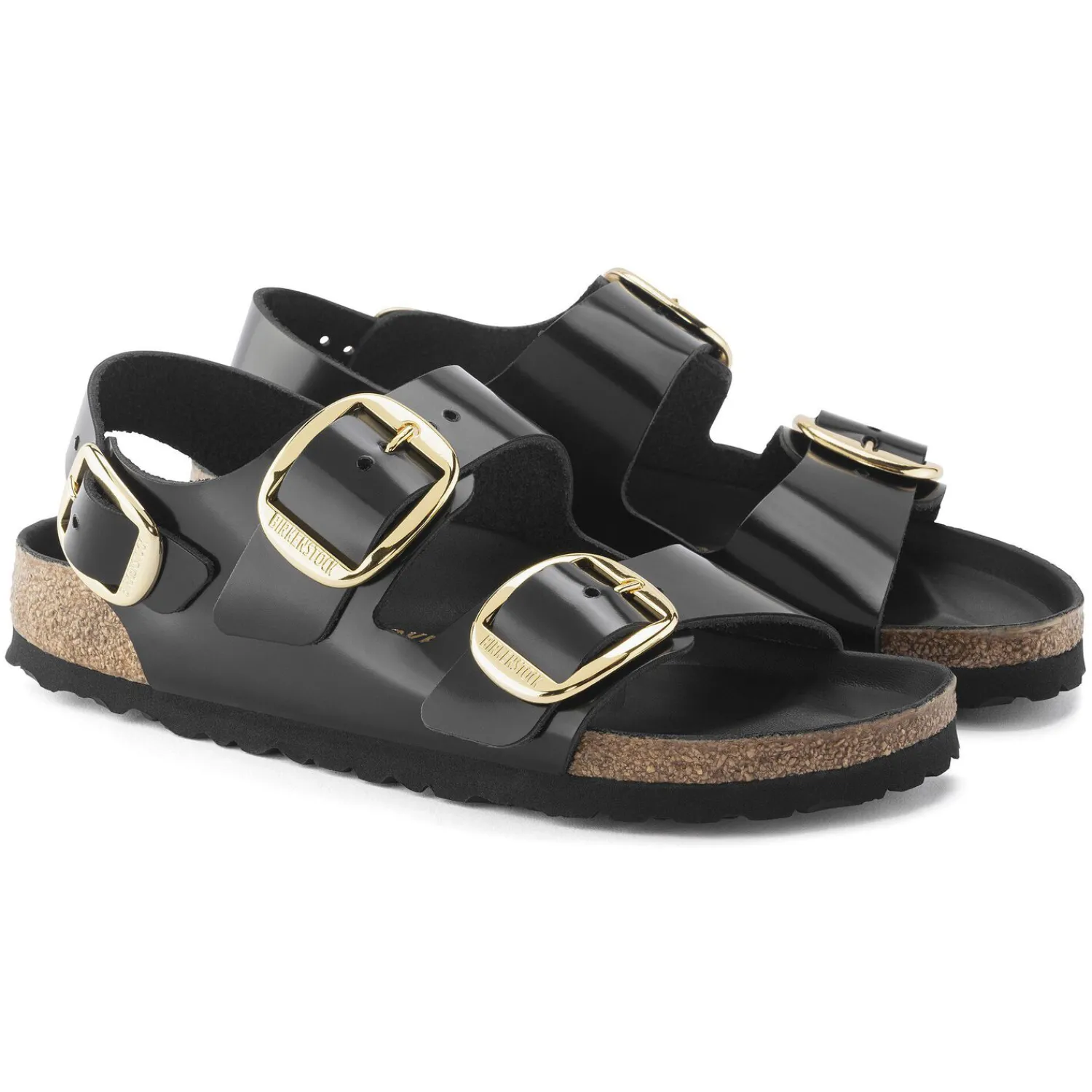 Sale Milano Big Buckle Donna Cinturino Per Tallone