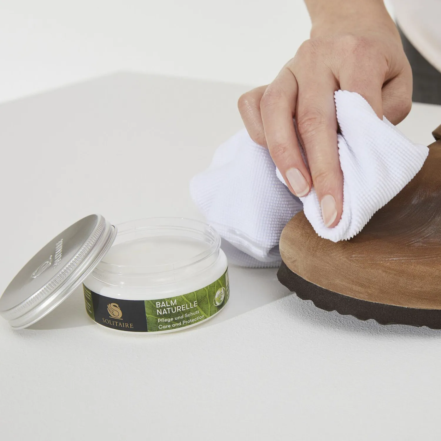 Hot Shoe Balm White Donna Cura Della Scarpa